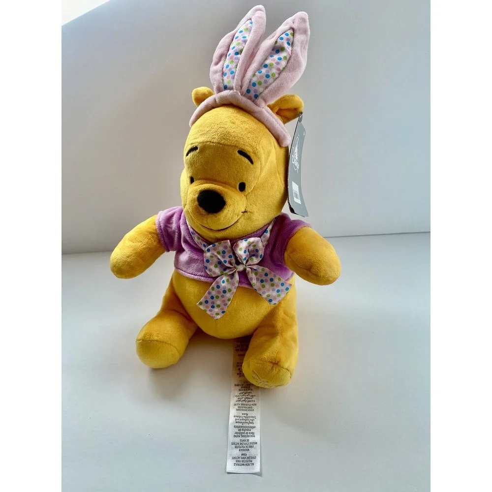 Disney 2023 Easter Bunny Winnie the Pooh Plush‎ Stuffed Animal 10